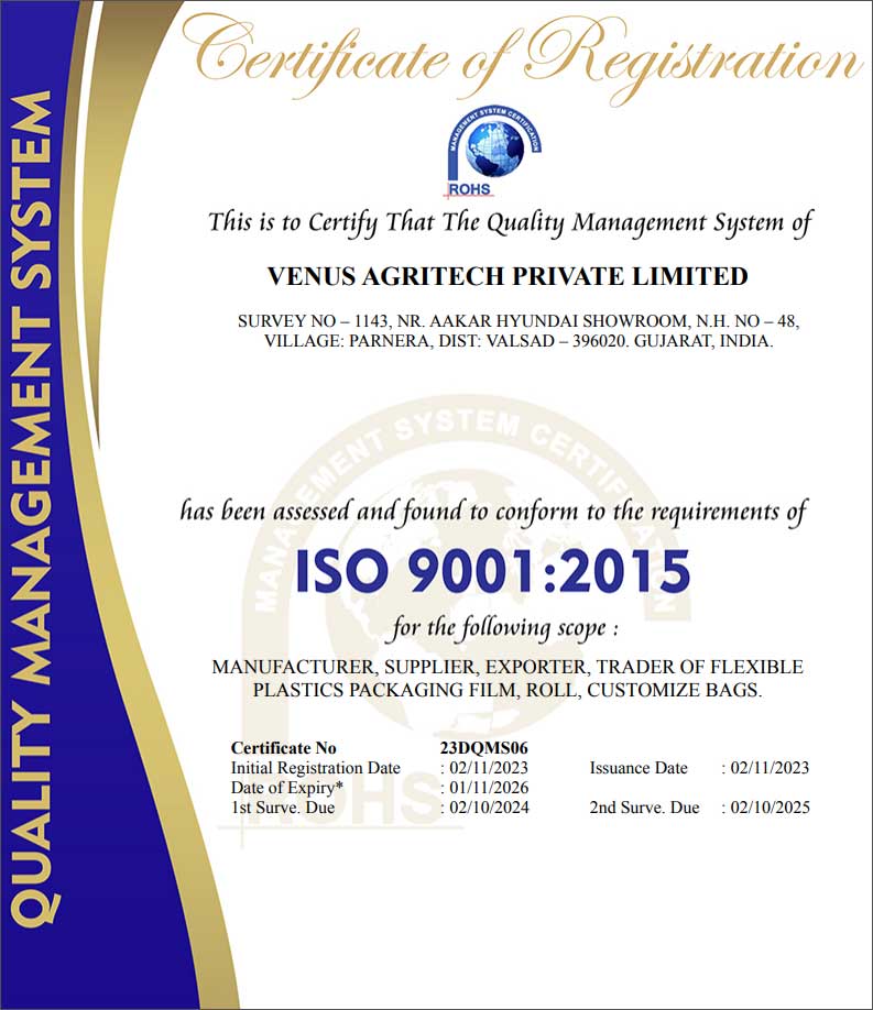 iso 9001-2015 certificate